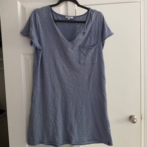 Z Supply Light blue t shirt dress